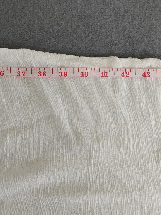 18 Centimeters White Rayon Split Side Beach Cover Up Poncho Women 2X NWT - Picture 4 of 5